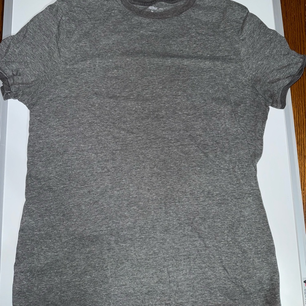 urban pipeline Gray Short Sleeve Crew Neck T-Shirt